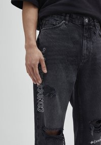 PULL&BEAR Jeans baggy - black