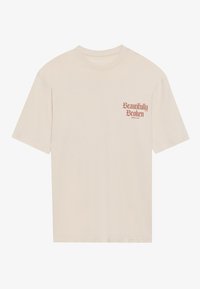 UNISEX - Triko s potiskem - oatmeal