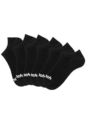 6 PACK - Enkelsokken - schwarz