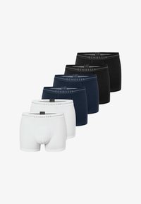 Non sélectionné, schwarz blau weiß