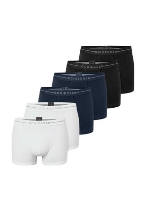 Boksershorts - schwarz   blau   weiß