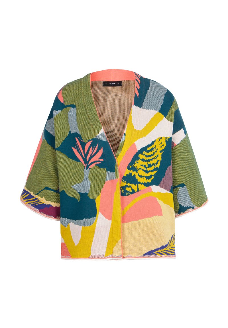 Ivko MAXIMALIST TROPICS PATTERN - Vest - yellow/geel - Zalando.nl
