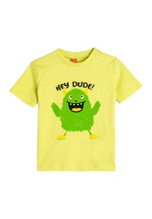 MONSTER PRINTED SHORT SLEEVE CREW NECK  - T-Shirt print - green