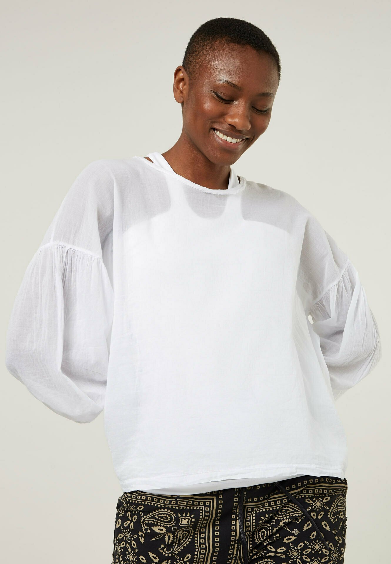 10DAYS Blouse - white/wit - Zalando.nl