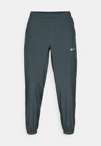 Nike Performance FORM PANT - Pantalon de survêtement - seaweed/black/reflective silver-coloured/vert foncé - ZALANDO.FR