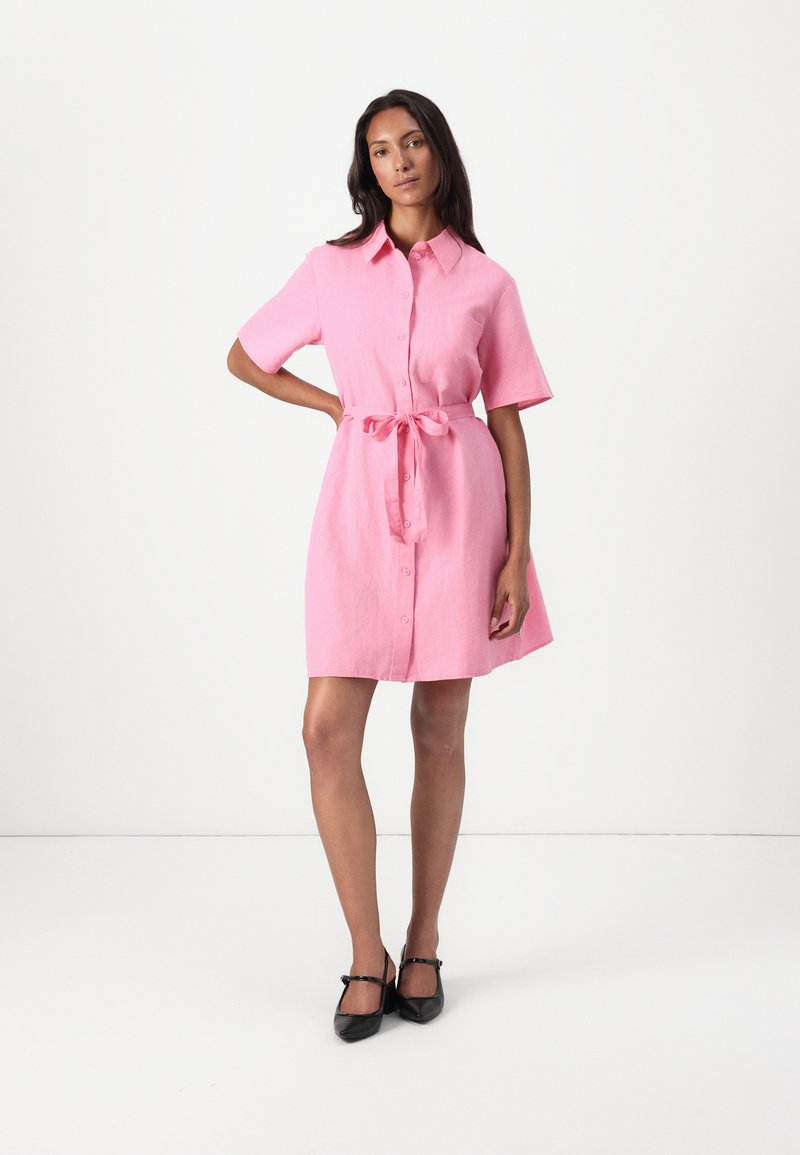 Marc O'Polo DENIM WOVEN DRESSES - Shirt dress - soft pink/light pink - Zalando.ie Marc O'Polo DENIM WOVEN DRESSES - Shirt dress - soft pink/light pink - Zalando.ie