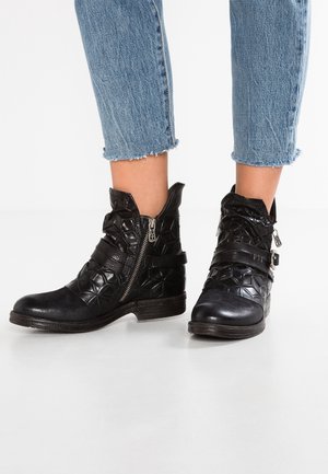 Cowboy- / bikerstøvlette - black