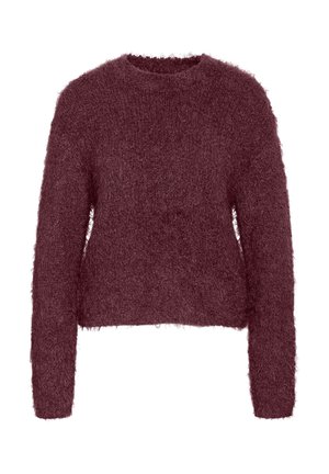 Noisy May NMSASSY O-NECK NOOS - Trui - windsor wine