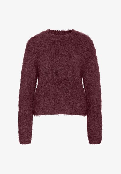 NMSASSY O-NECK NOOS - Pullover - windsor wine