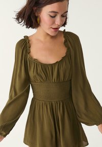 Stradivarius FLOWING - Jumpsuit - khaki