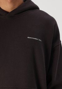 Abercrombie & Fitch Micro-Logo Popover Hoodie - Sweatshirt - after dark