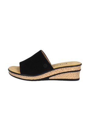 NISERIOS - Heeled mules - schwarz