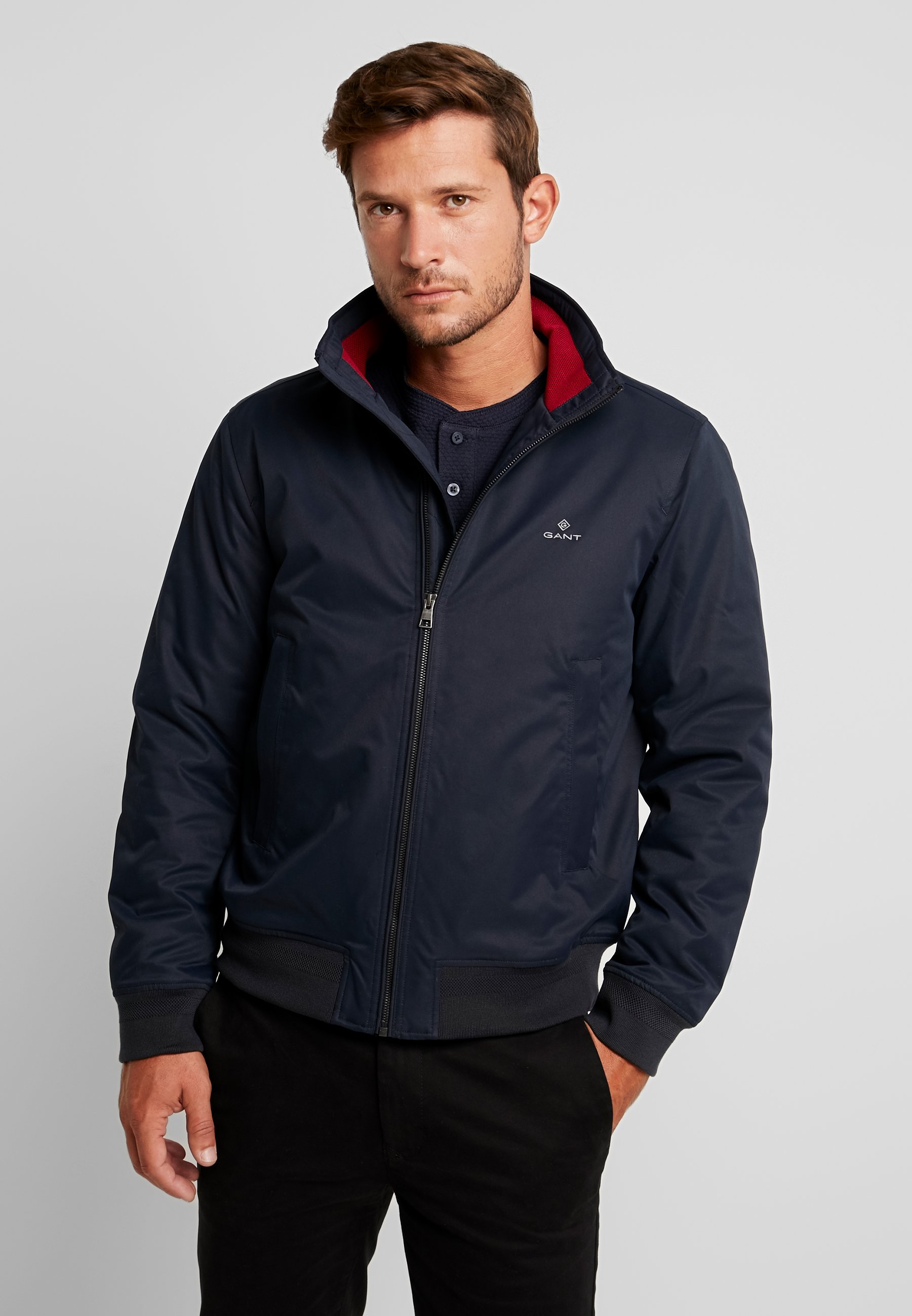 GANT THE HAMPSHIRE JACKET Bomberjacka navy Zalando.se GANT THE HAMPSHIRE JACKET Bomberjacka navy Zalando.se