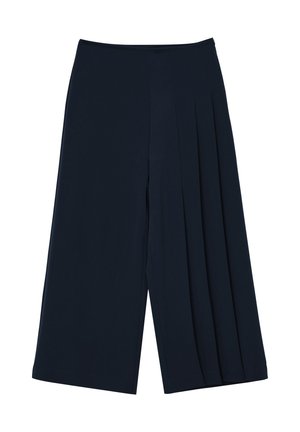 Calliope CULOTTE CON PIEGHE  - Gonna a campana - blu