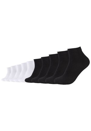 SOFT QUARTER 10 PACK - Socks - black white
