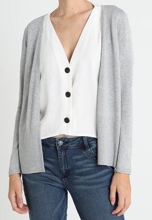 Cardigan - mottled grey