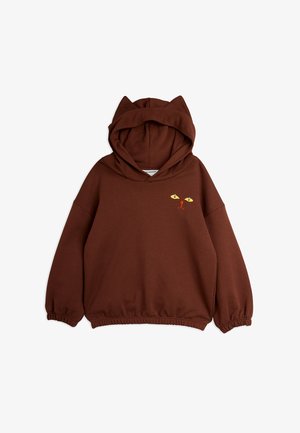 Mini Rodini, CAT EARS UNISEX - Sweat à capuche - brown
