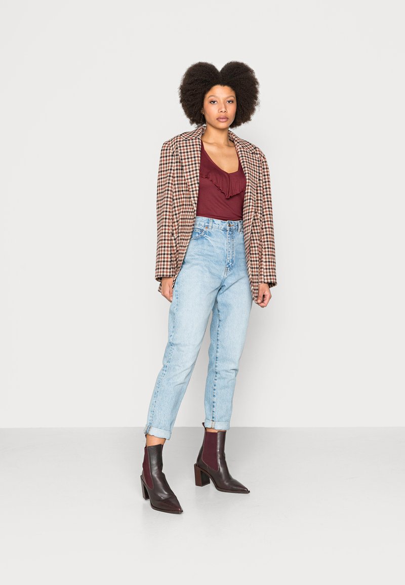 Damen T-Shirts | Anna Field Top dark red/dunkelrot - PX90380 Damen T-Shirts | Anna Field Top dark red/dunkelrot - PX90380