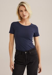 Unausgewählt, dark blue