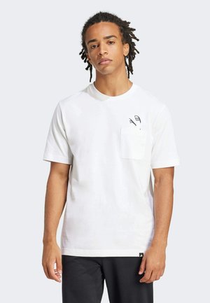 LOUNGE GRAPHIC  - Camiseta estampada - white