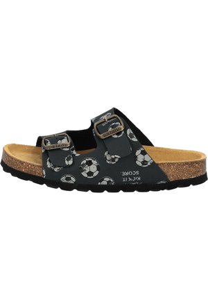KORFU - Mules - schwarz