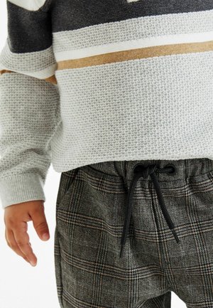CHECK - Pantaloni - brown