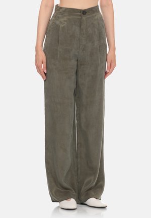 Marella, PANTALONI PALAZZO - Pantaloni - verde