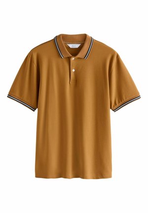 TIPPED - Polosärk - ochre yellow
