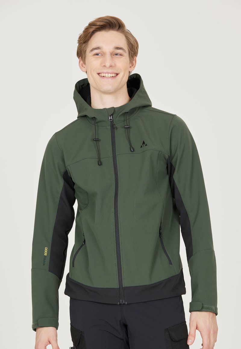 Whistler RYDER - Softshelljacke - deep forest