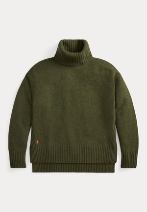 WOOL CASHMERE ROLL NECK JUMPER - Pullover - spruce heather