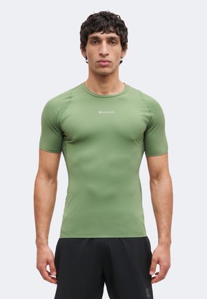Champion, PERFORMANCE SLIM FIT - T-Shirt basic - green