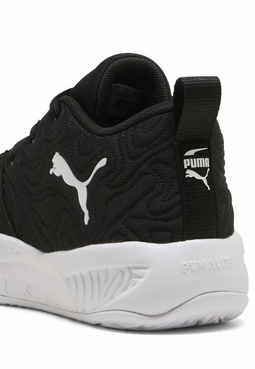 PUMA COURT PRO 3 MID BASKETBALLSCHUHE UNISEX - Basketball shoes - black- white — photo 4