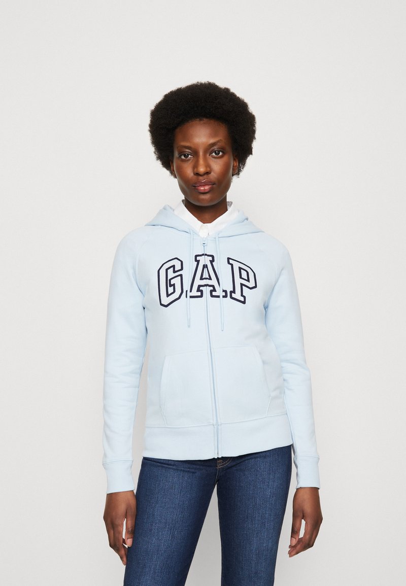 GAP - Zip-up sweatshirt - light blue shadow, Enlarge