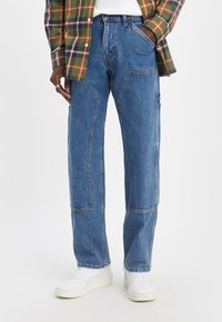 Levi's® Workwear 565™ LOOSE STRAIGHT DOUBLE KNEE - Vaqueros boyfriend - ampere