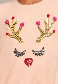 Lipsy CHRISTMAS REGULAR FIT - Pulover - pink