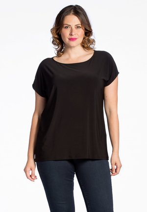 Wide Fit - T-Shirt basic - black