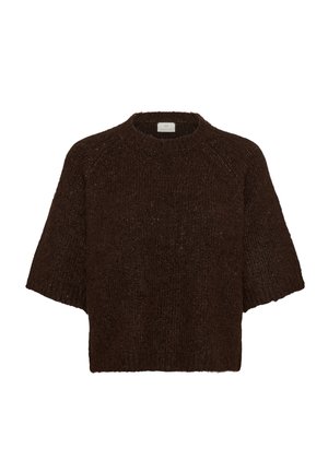 Kaffe, KAEMILIE CROPPED - T-shirt basique - coffee bean