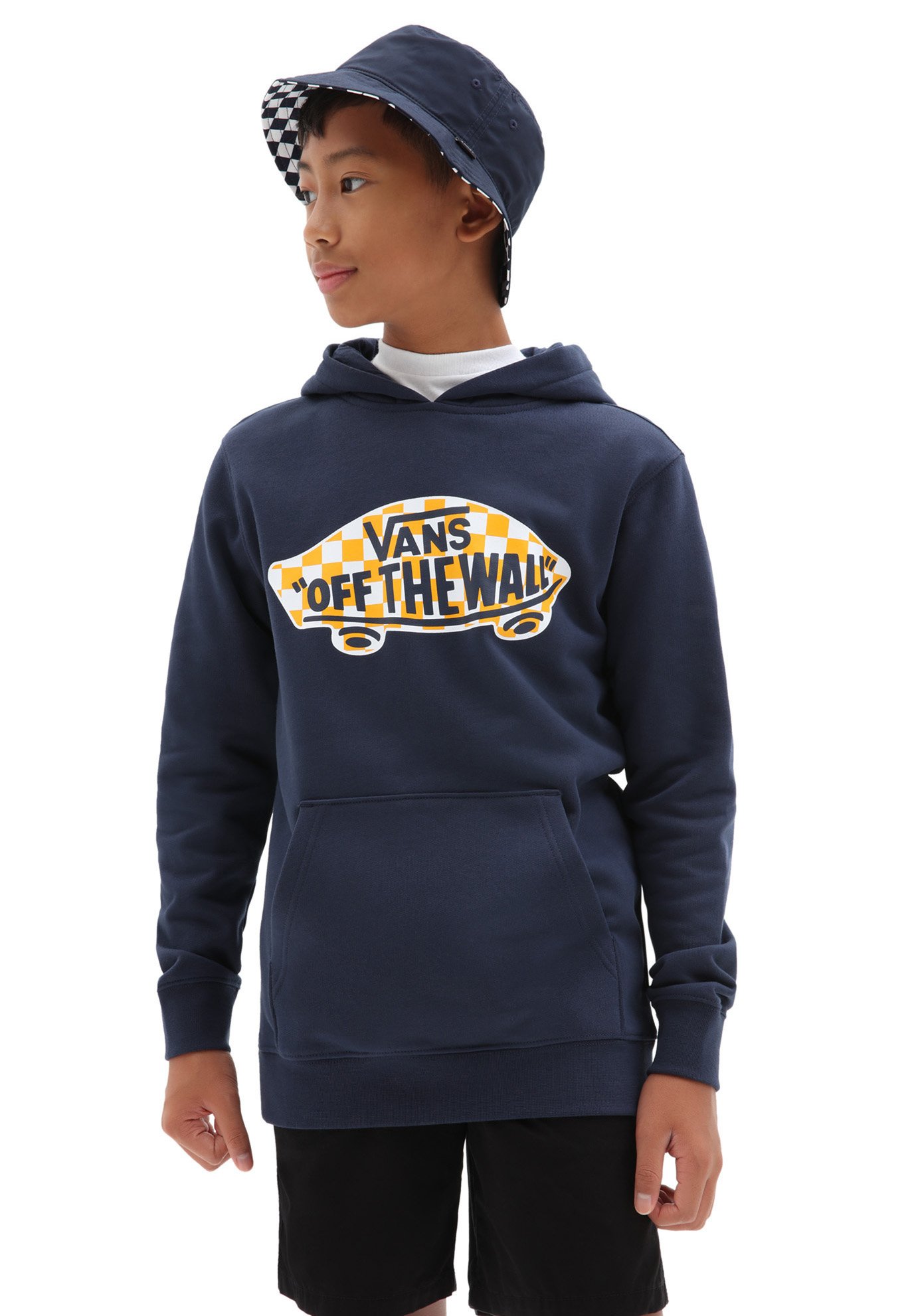 Vans Hoodie - dress blues/saffron/blue 