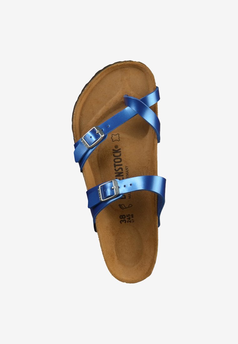 Birkenstock MAYARI - Muiltjes - blue/blauw - Zalando.nl