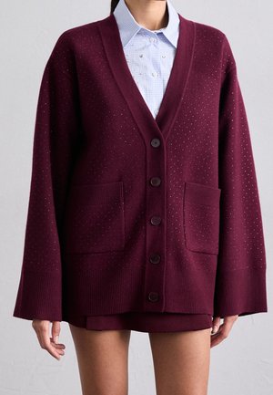 Kardigan - bordeaux