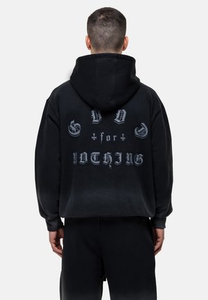 CALIBLK - Zip-up sweatshirt - black