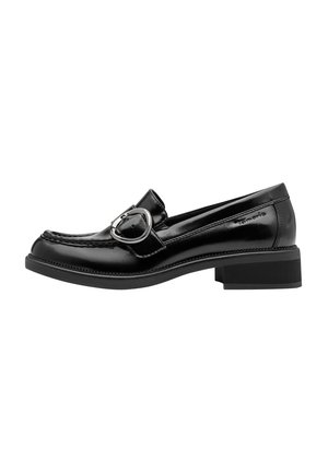 Tamaris, SLIPPER - Našuchovačky - black patent