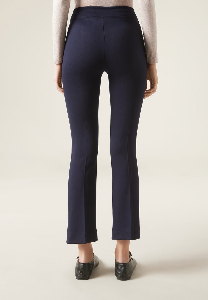 Calzedonia CROPPED FLARE Leggings blue/blu Zalando