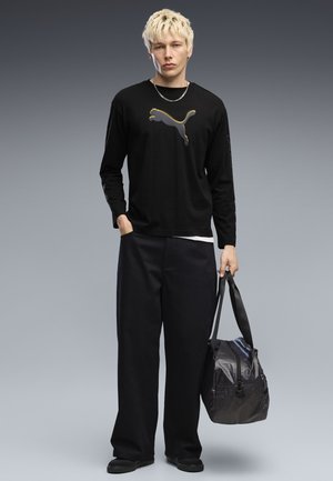Puma, PUMA SPORT RELAXED STREET LANGARMSHIRT - Maglietta a manica lunga - black
