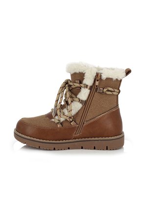 SKADI - Bottines à lacets - Cognac