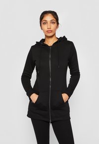 Urban Classics - PARKA - Vetoketjullinen college - black Pienoiskuva 1