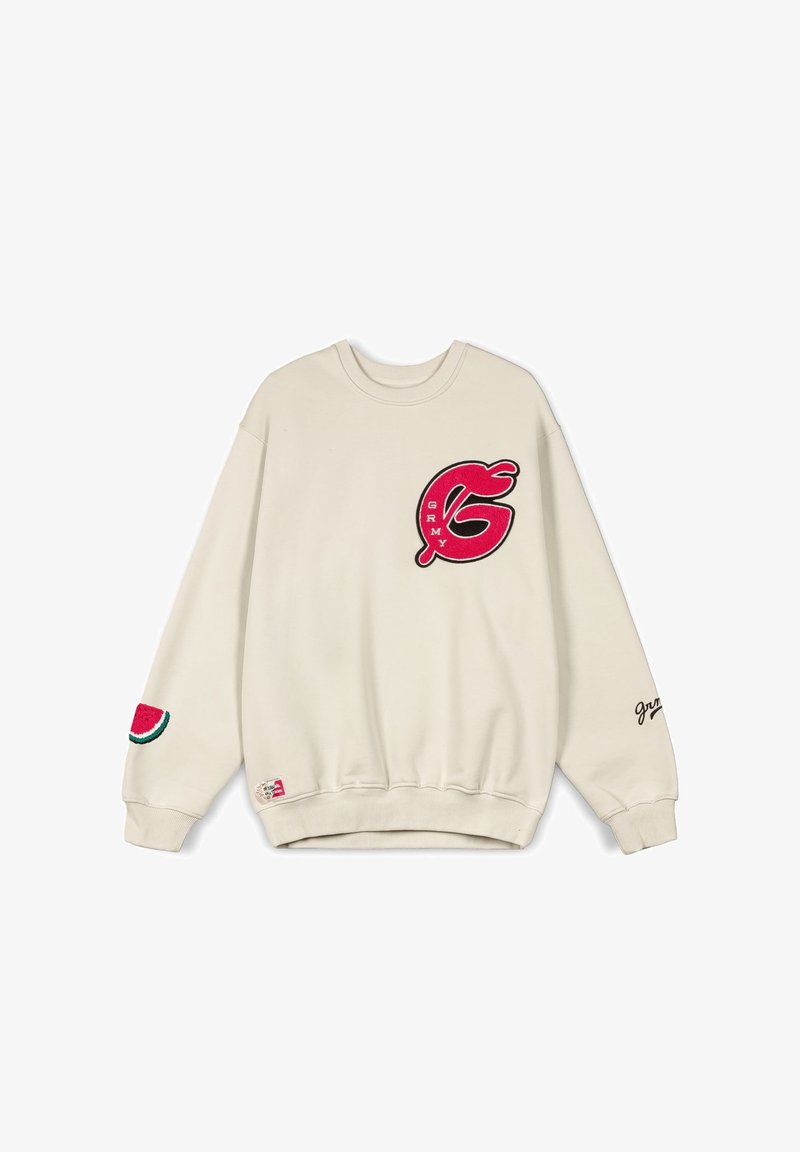 Grimey NABLUS VINTAGE - Sweater - blanco