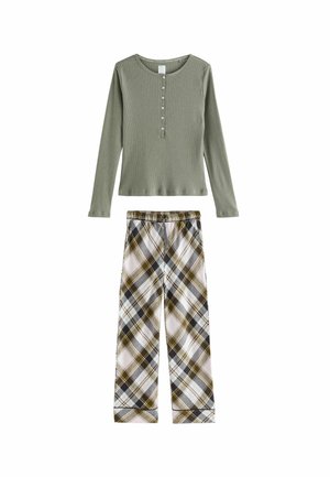 SET - Nattplagg set - khaki green