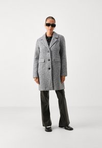 Vero Moda Petite VMAMBERBECCA COAT  - Palton scurt - mottled grey