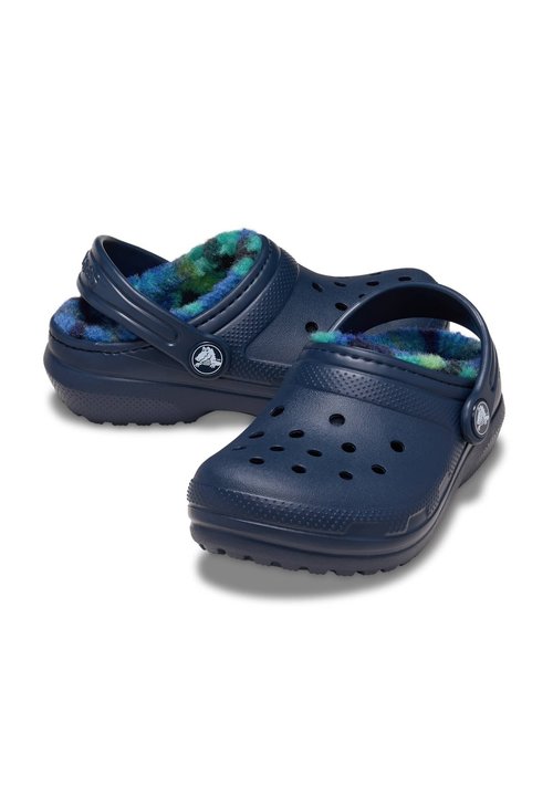 Crocs Zuecos unisex Classic Lined Clog Azul marino — foto 6